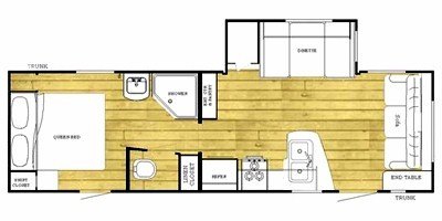 2010 Gulf Stream Innsbruck Lite 27 DSL floorplan