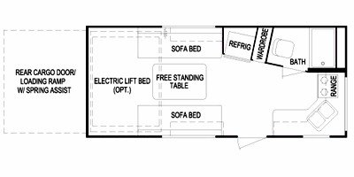 2010 Skyline Trail Rider 187MX floorplan