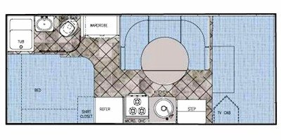 2010 Gulf Stream Yellowstone 6237Y floorplan