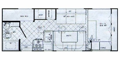 2010 Gulf Stream Yellowstone 6256Y floorplan