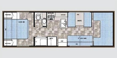 2010 Gulf Stream Yellowstone 6280Y floorplan