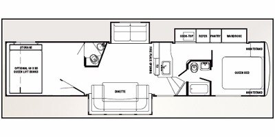 2010 Gulf Stream EnduraMax 3950END floorplan