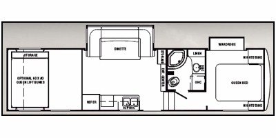 2010 Gulf Stream EnduraMax 3310END floorplan