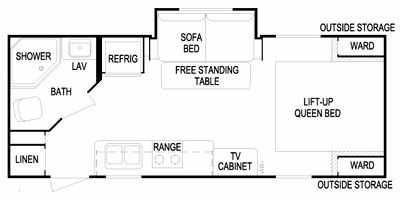 2010 Skyline Texan 2240 floorplan