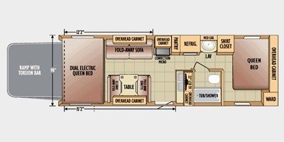 2010 Jayco Octane ZX T26Y floorplan