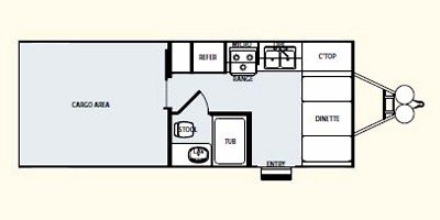 2010 Forest River Work And Play 24SK floorplan