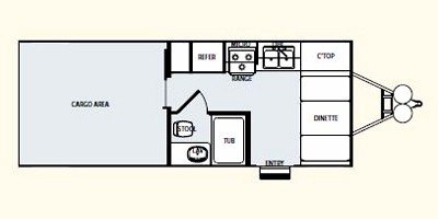 2010 Forest River Work And Play 24SK floorplan