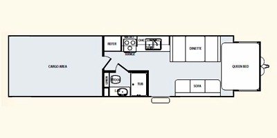 2010 Forest River Work And Play 30FS floorplan