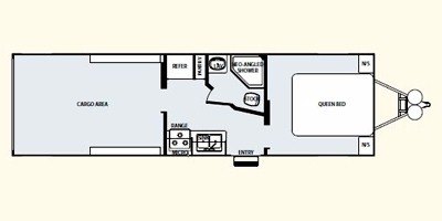 2010 Forest River Work And Play 28WD floorplan