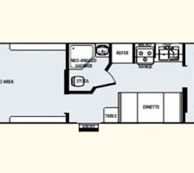 2010 Forest River Work And Play 34FK floorplan