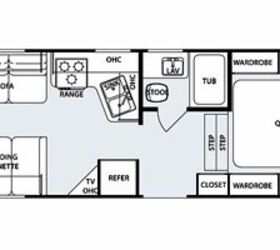 2010 Forest River Work And Play Ultra Lite 27UL FW floorplan