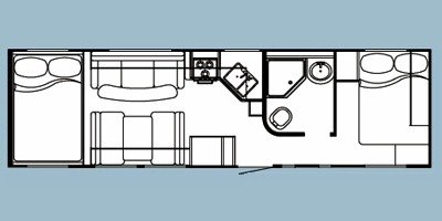 2010 Gulf Stream Enduramax G Force 280GF floorplan