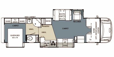 2011 Forest River Ridgeview 360TS floorplan