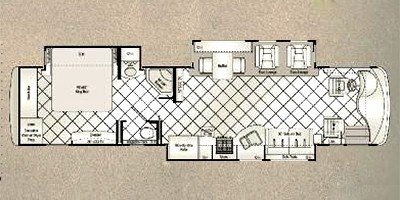 2011 Thor Motor Coach Astoria 40KT floorplan