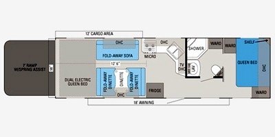 2011 Jayco Octane ZX T29A floorplan