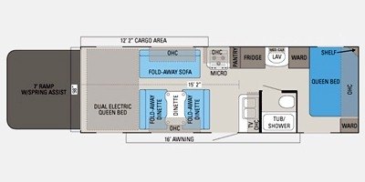 2011 Jayco Octane ZX T26Y floorplan