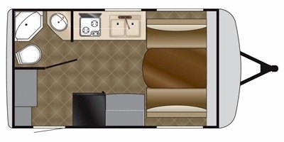 2011 Heartland Edge M13 floorplan