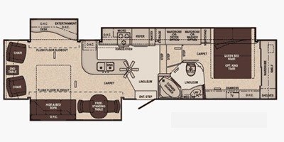 2011 Carriage Cameo 37CKSLS floorplan