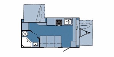 2011 Gulf Stream Matrix 820 EX floorplan