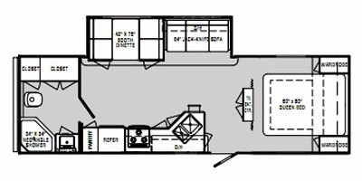 2011 R-Vision Super Sport SS-28RBS floorplan