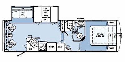 2011 R-Vision Onyx 5 27 RLS floorplan