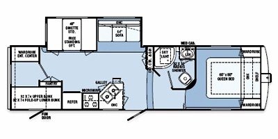 2012 R-Vision Onyx 5 28 BHS floorplan