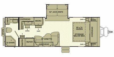 2012 EverGreen i-Go G249RB floorplan