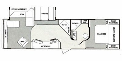 2012 Winnebago ONE 30RE floorplan