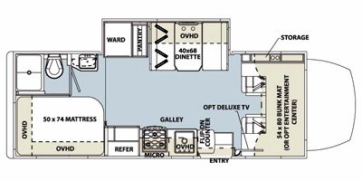 2012 Forest River Solera 24S floorplan