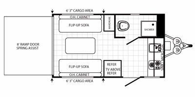 2012 Palomino Canyon Cat 14-TFK floorplan
