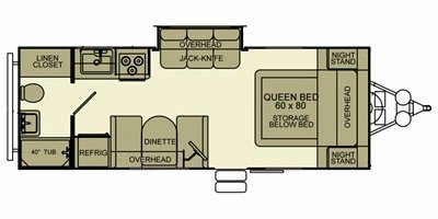 2012 EverGreen Ever-Lite™ Select S27 RB floorplan