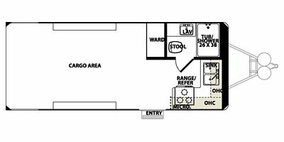 2012 Forest River Work And Play 20LK floorplan