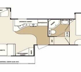 2012 SunnyBrook Brookside 349 FWSB floorplan