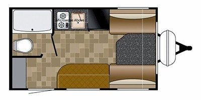 2012 Heartland North Country Scout TR 14 RB floorplan