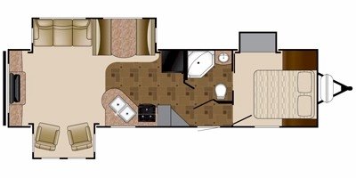 2012 Heartland Prowler 29P RET floorplan