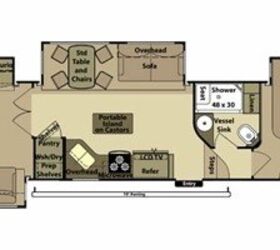 2013 Open Range Residential R430RLS floorplan