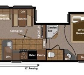 2013 Keystone Montana (Mountaineer Edition) 285RLD floorplan