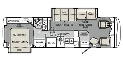 2013 Holiday Rambler Vacationer® 32WBD's media | RV Guide