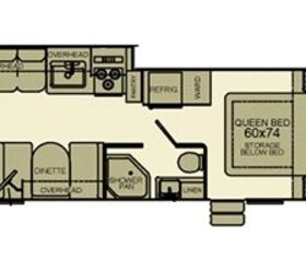 2013 EverGreen Sun Valley S28RLS floorplan