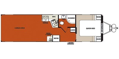 2013 Forest River Work And Play 30WLA floorplan