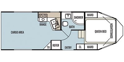 2013 Forest River Work And Play ULTRA Lite 27UL floorplan