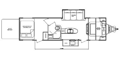 2013 Cruiser RV Fun Finder Xtra XT 300 floorplan