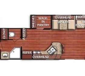 2014 Gulf Stream Conquest Lodge 399DLS floorplan