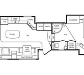 2014 DRV Mobile Suites Denver floorplan