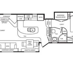 2014 DRV Elite Suites Charleston floorplan