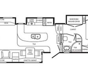 2014 DRV Mobile Suites Portland floorplan