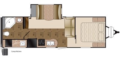 2014 Heartland Prowler 26P RBK floorplan