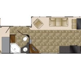 2014 Heartland Prowler Resort RES 40 FK floorplan