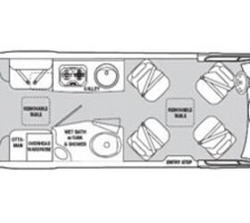 2014 Airstream Interstate 3500 EXT Lounge floorplan