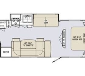 2014 Holiday Rambler Aluma-Lite® 278BHS floorplan